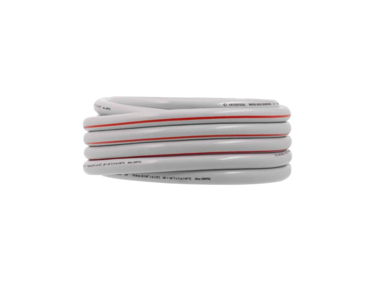 Шланг садовий для поливу 5-ти шаровий 3/4", 20 м, армований PVC INTERTOOL GE-4142 