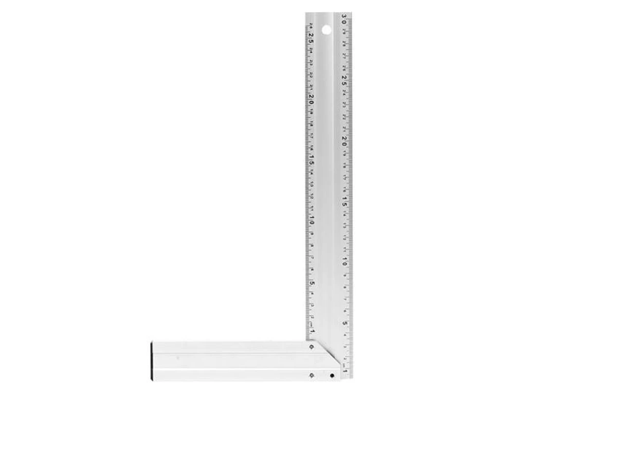 Угольник строительный алюминиевый 300 мм INTERTOOL MT-2062 