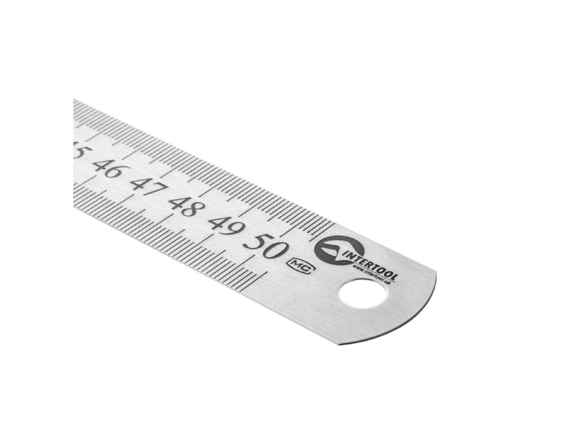 Лінійка будівельна 500мм INTERTOOL MT-2005 