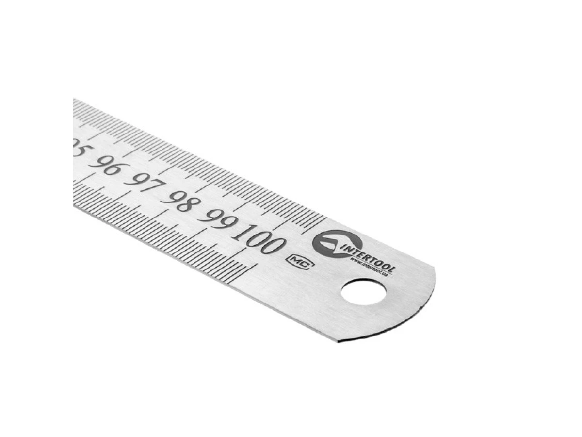 Лінійка будівельна 1000мм INTERTOOL MT-2006 