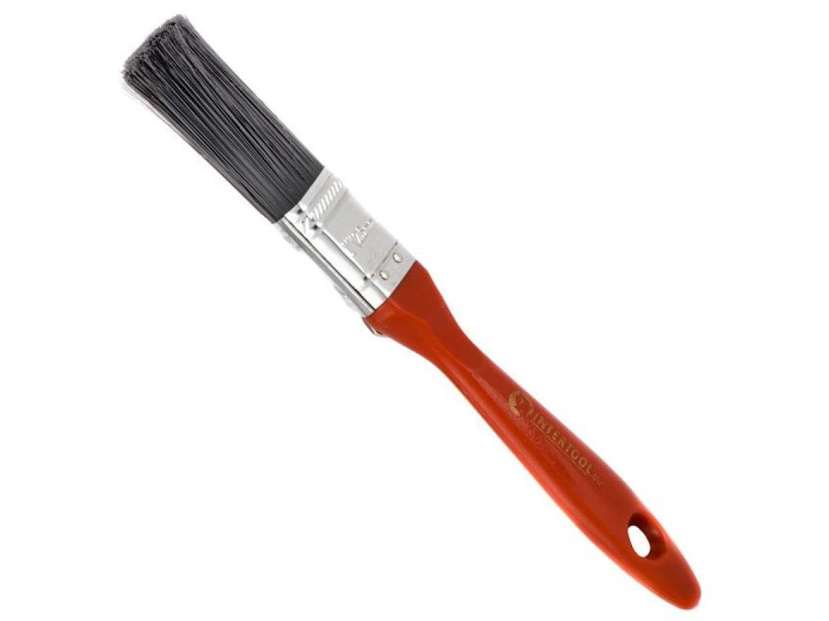 Пензель флейцевий з штучним ворсом 1” INTERTOOL KT-1425 