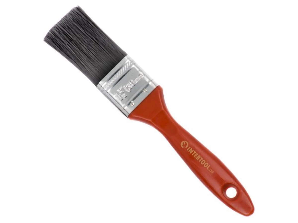 Пензель флейцевий з штучним ворсом 1,5” INTERTOOL KT-1436 