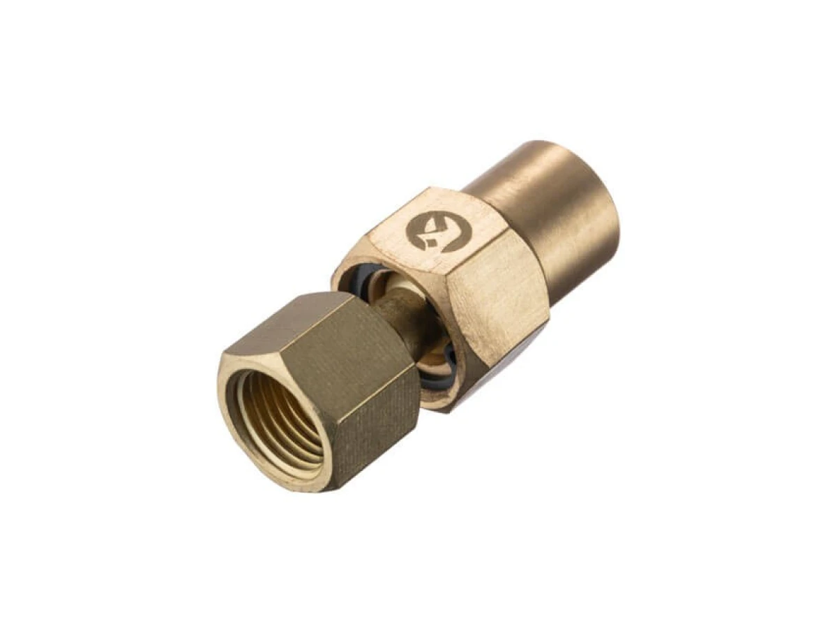 Шарнір поворотний внутрішня різьба 1/4 "- 1/4", латунь STORM INTERTOOL PT-2209 