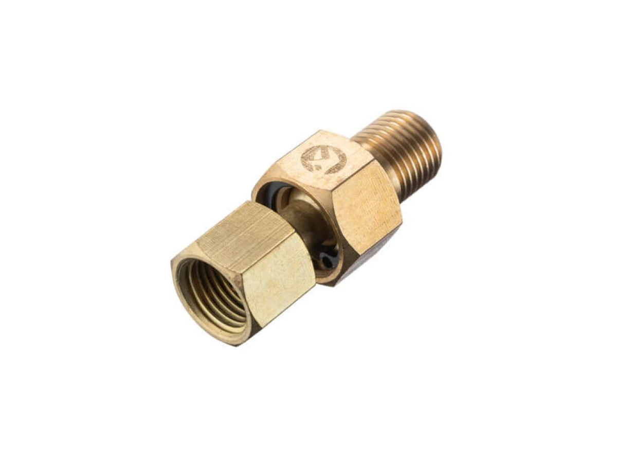 Шарнір поворотний внутрішня різьба 1/4 "- зовнішня різьба 1/4", латунь STORM INTERTOOL PT-2210 