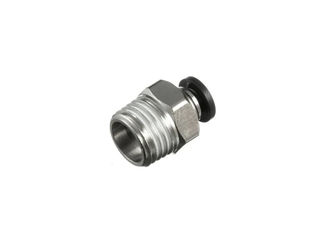 З'єднання цангове для поліуретанових та ін. шлангів 4 мм, 1/4“ зовн. різьба INTERTOOL PT-2300 