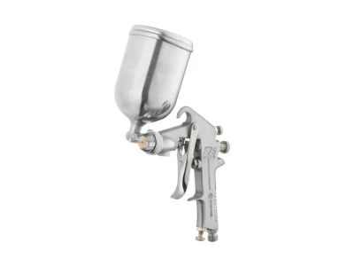 Фарбопульт пневматичний HP, форсунка 1.5 мм, верхній металевий бачок 400 мл, 5 бар INTERTOOL PT-0202