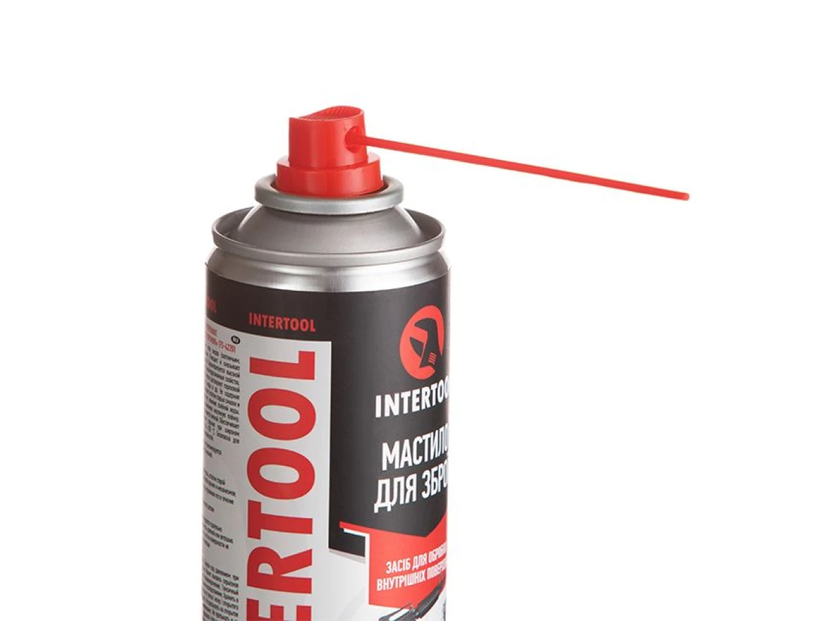 Мастило для зброї, аерозоль 200 мл INTERTOOL FS-4220 