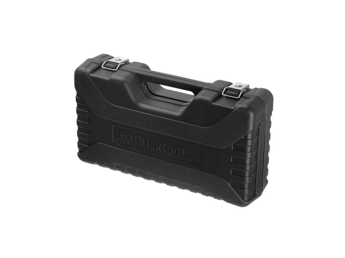 Ключ балонний роторний для вантаж. авто 380 мм, двошвидкісний, макc. 3800 Нм, головки 32, 33 мм, пласт. кейс INTERTOOL XT-0006 