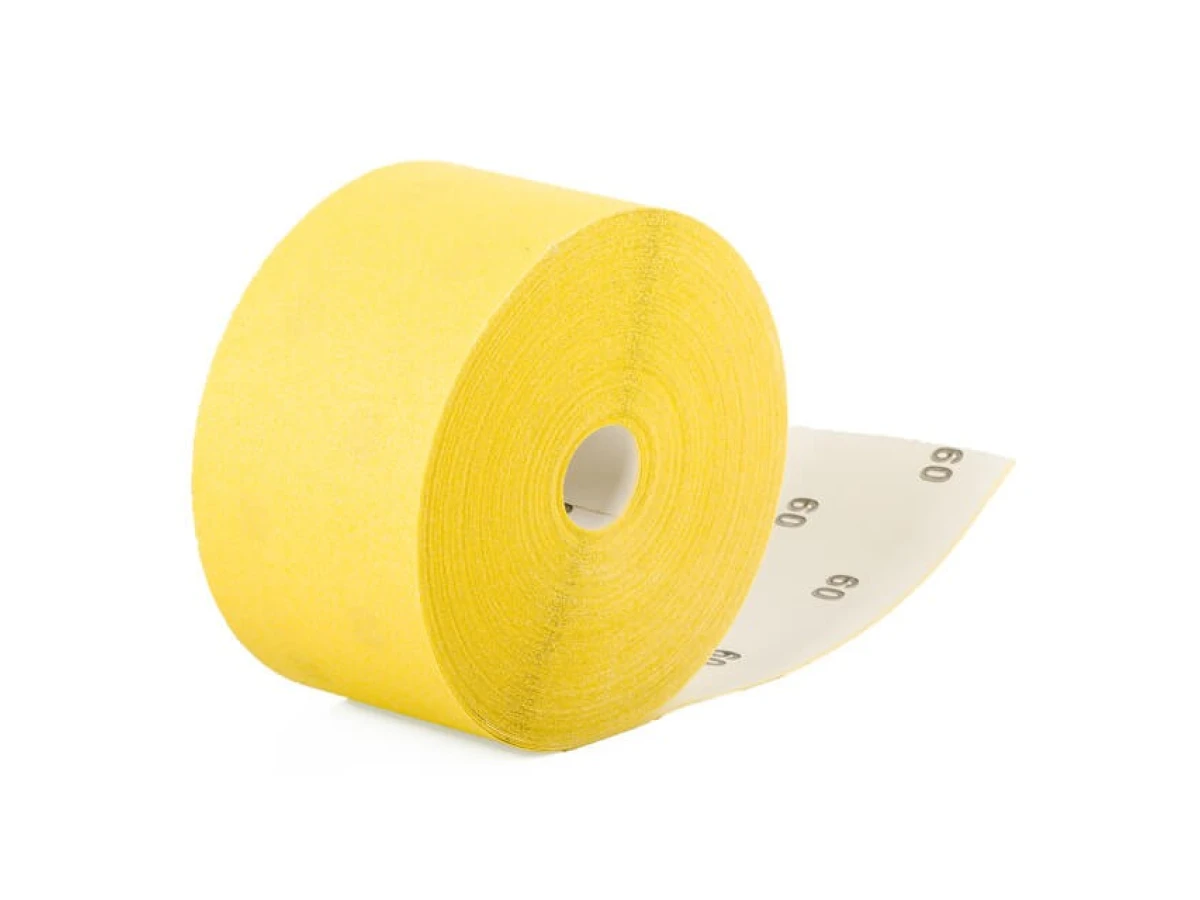 Шлифовальная шкурка на бумажной основе К60, 115 мм * 50 м INTERTOOL BT-0816 