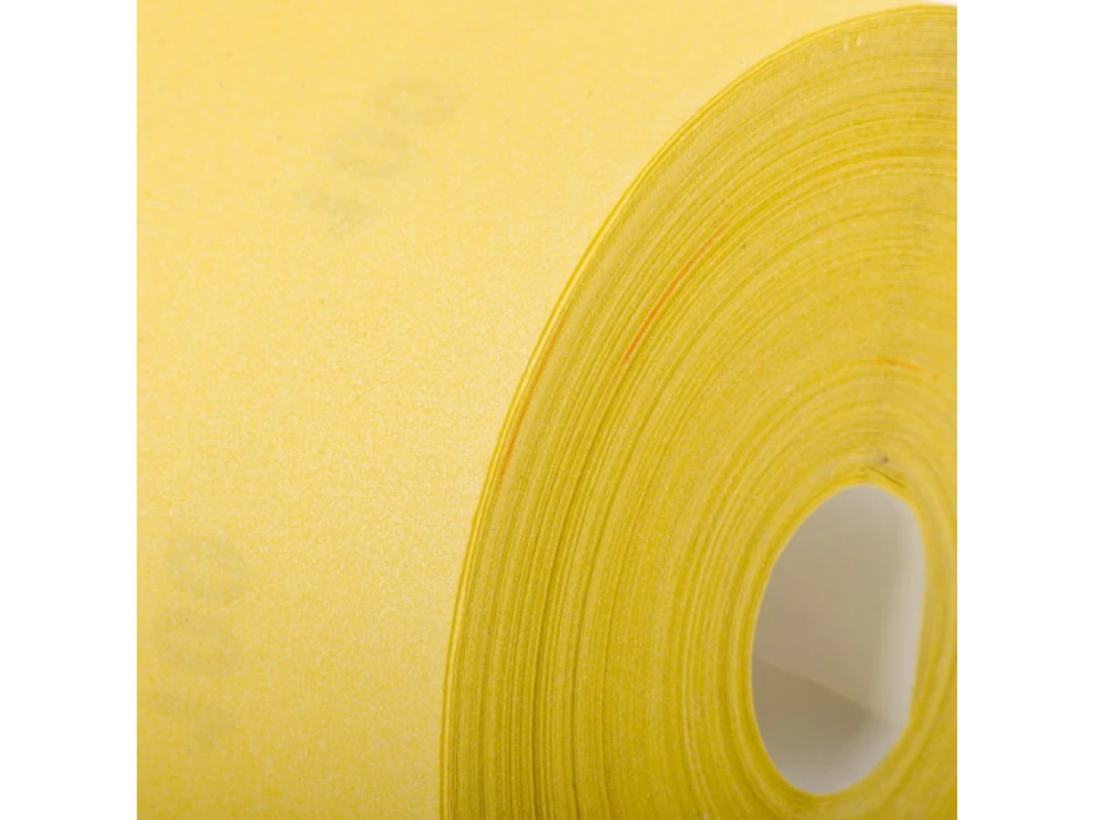 Шлифовальная шкурка на бумажной основе К100, 115 мм * 50 м INTERTOOL BT-0820 