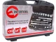 Набір інструментів професійний 3/4", 20 од. (гол. 19-50 мм) пластиковий кейс INTERTOOL ET-6023 