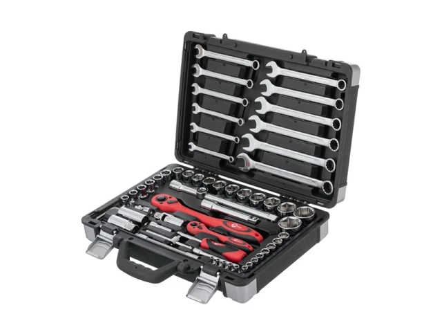 Набір інструментів професійний, 1/4" & 1/2", 61 од. INTERTOOL ET-6061 