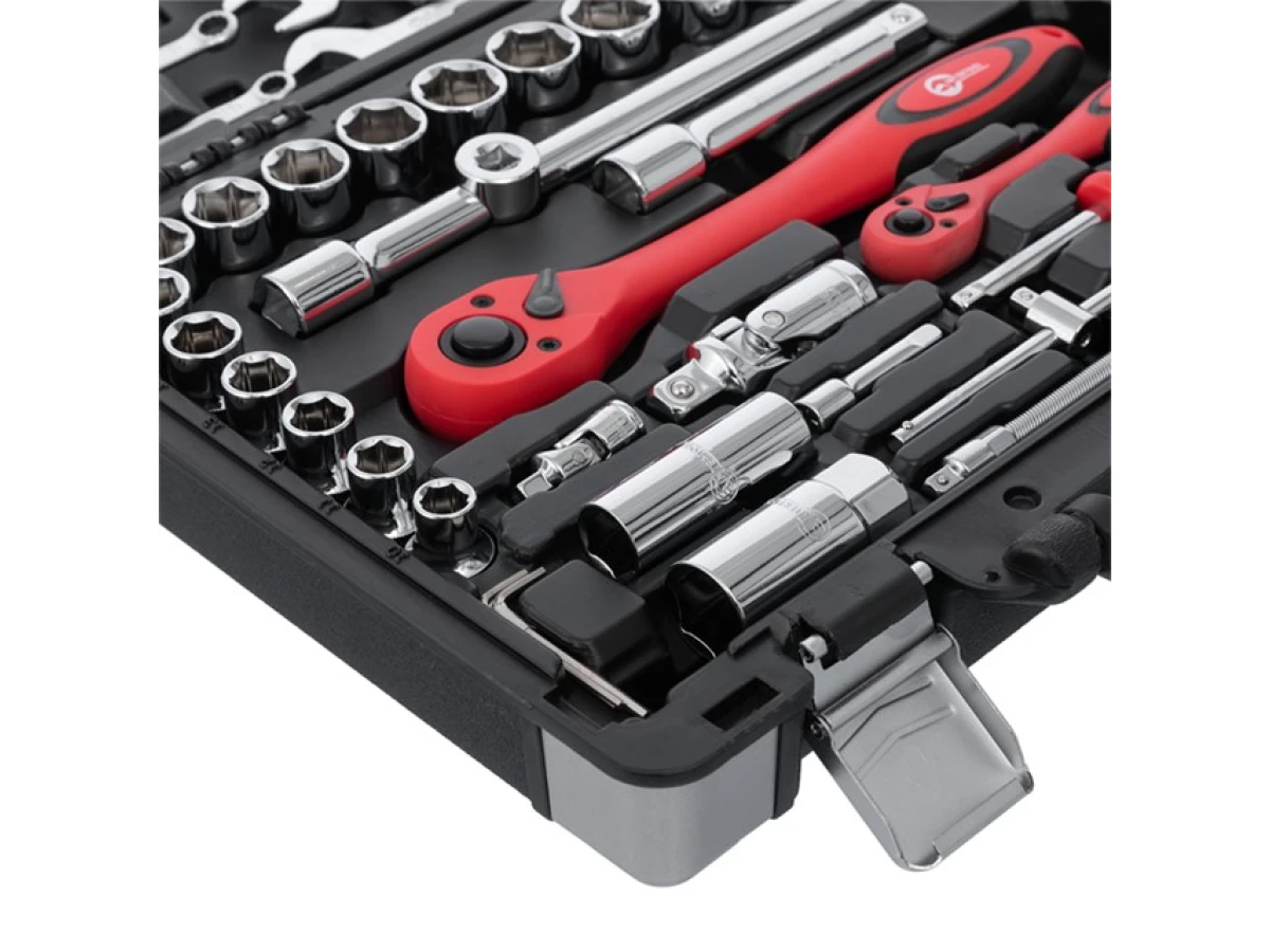 Набір інструментів професійний, 1/4" & 1/2", 61 од. INTERTOOL ET-6061 