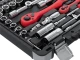Набір інструментів професійний, 1/4" & 1/2", 61 од. INTERTOOL ET-6061 
