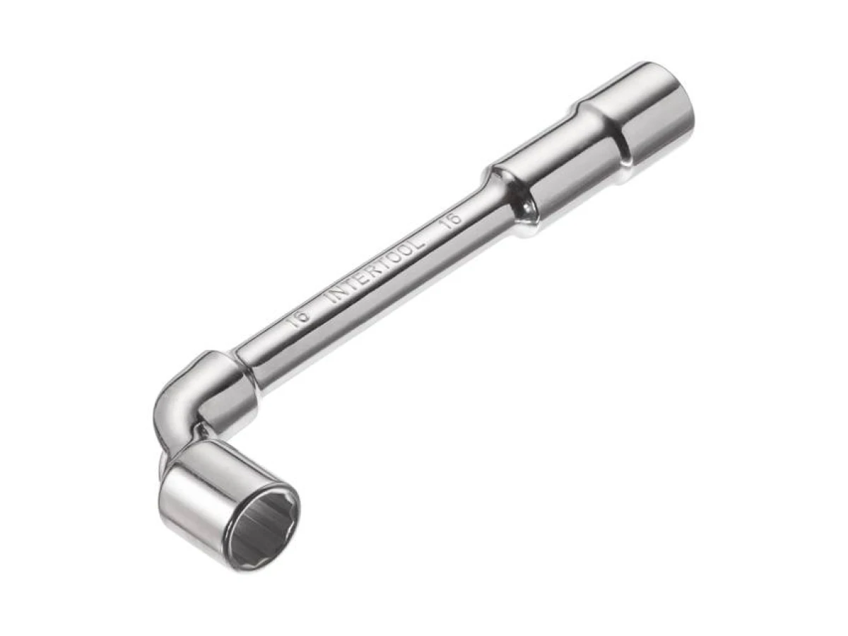 Ключ торцевий з отвором L-подібний 16 мм INTERTOOL HT-1616 