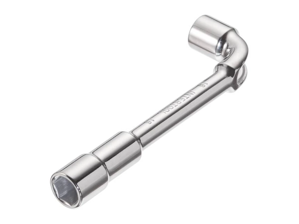 Ключ торцевий з отвором L-подібний 16 мм INTERTOOL HT-1616 