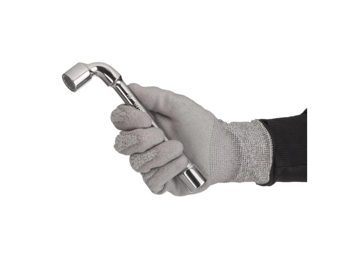 Ключ торцевий з отвором L-подібний 16 мм INTERTOOL HT-1616 