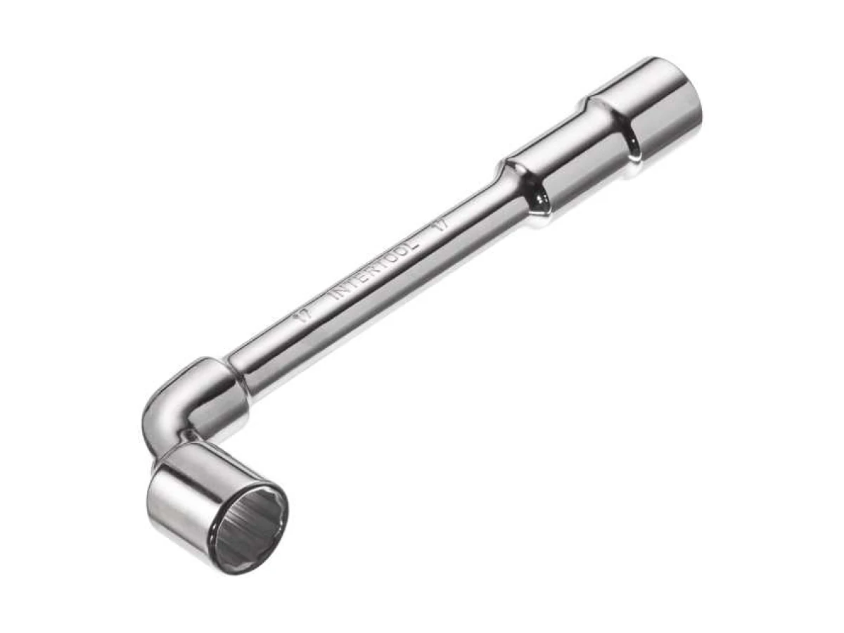 Ключ торцевий з отвором L-подібний 17 мм INTERTOOL HT-1617 