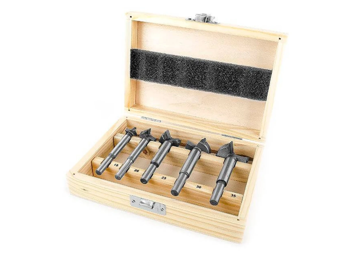 Набір фрез Форстнера, 5 шт INTERTOOL HT-0074 