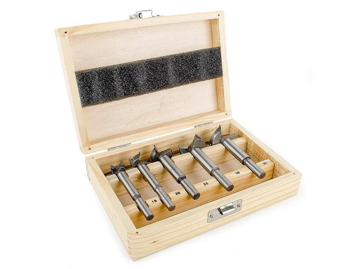 Набір фрез Форстнера, 5 шт INTERTOOL HT-0074 