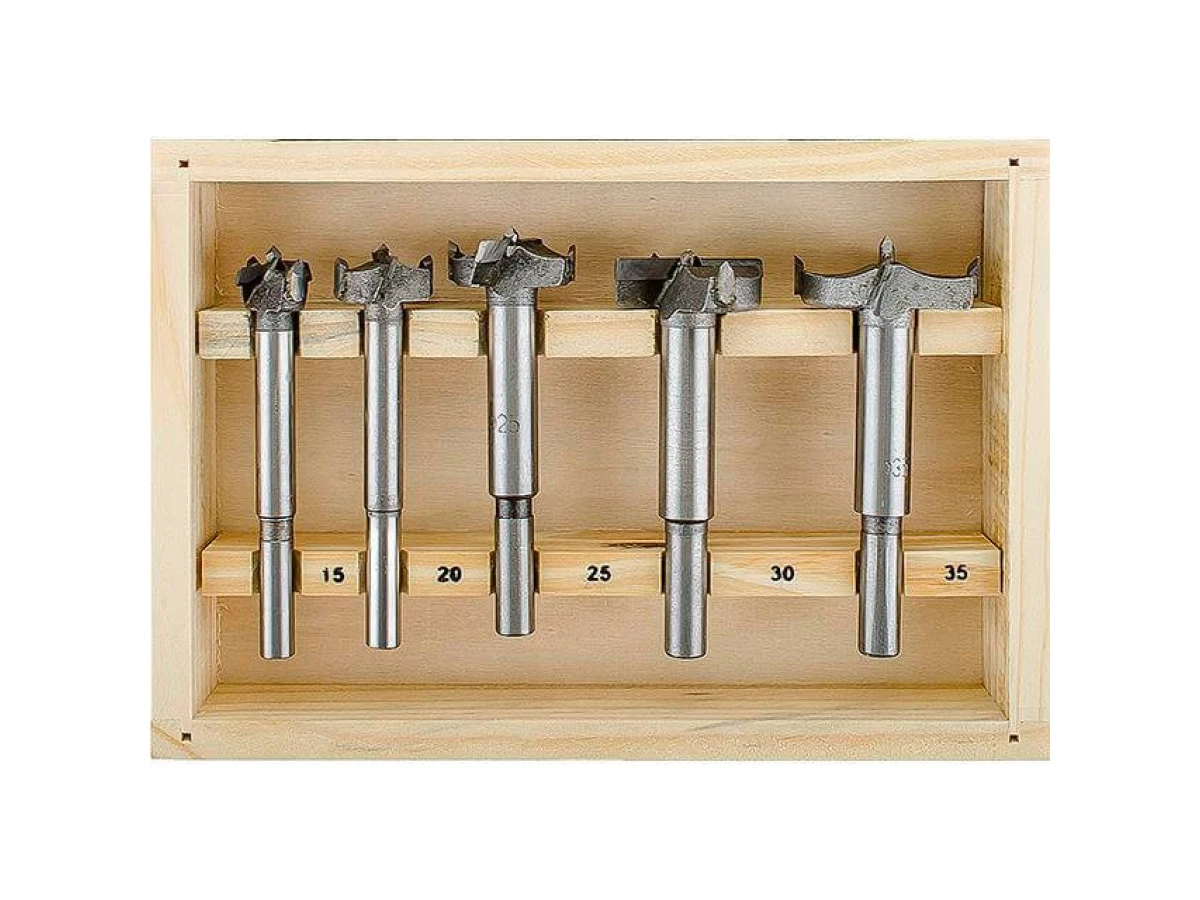 Набір фрез Форстнера, 5 шт INTERTOOL HT-0074 