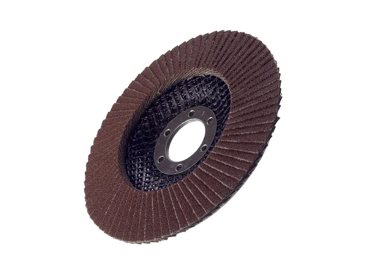 Диск шліфувальний пелюстковий 115 x 22мм зерно K150 INTERTOOL BT-0115 