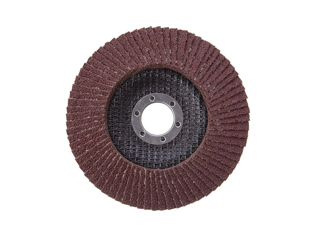 Диск шліфувальний пелюстковий 125 x 22мм зерно K40 INTERTOOL BT-0204 