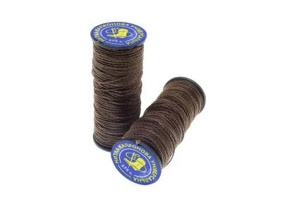 Нитка капронова 1,2мм коричн. (20м)