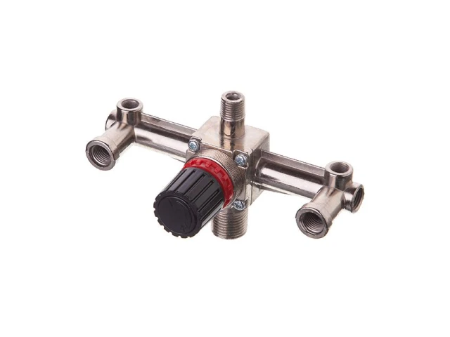 Контрольно-распределительный блок компрессора с регулятором давления INTERTOOL PT-9091 