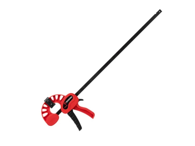 Струбцина автомат 450 * 60мм, зусилля затиску до 70 кг INTERTOOL HT-6145 