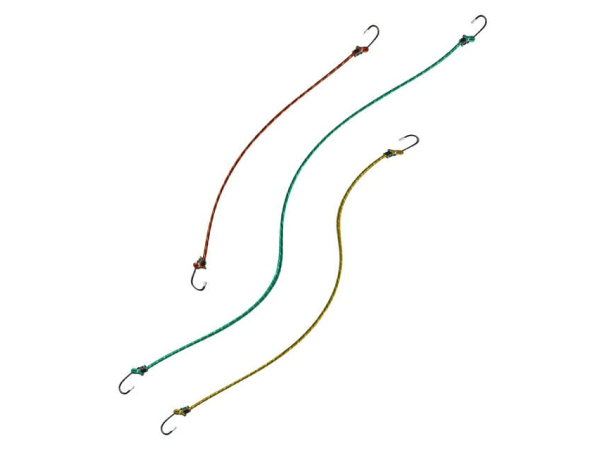 Резинки багажні, 450, 600, 900 мм, 3 шт INTERTOOL AT-0022 