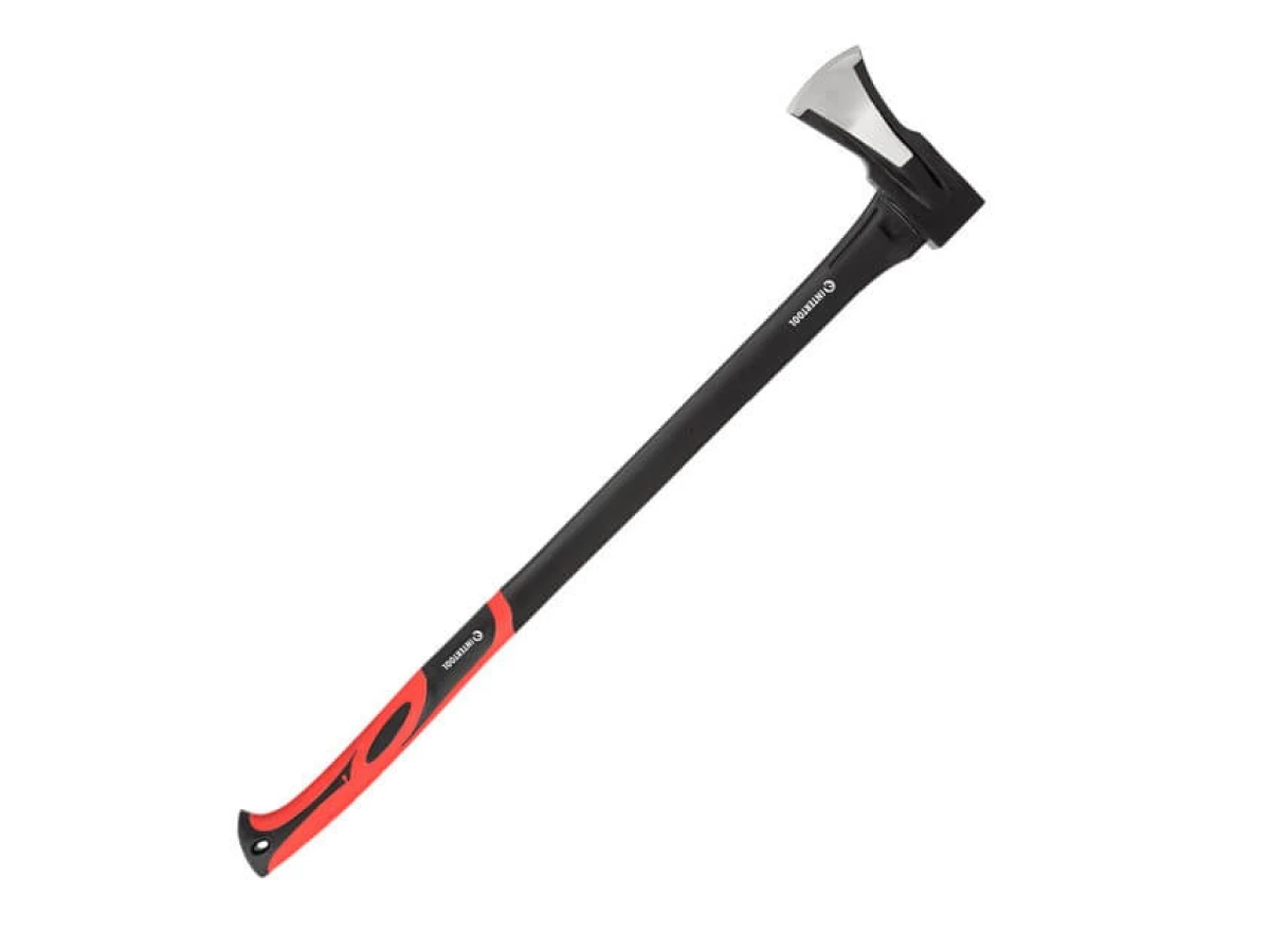 Колун кований 2200 г, ручка з фібергласу INTERTOOL HT-0275 