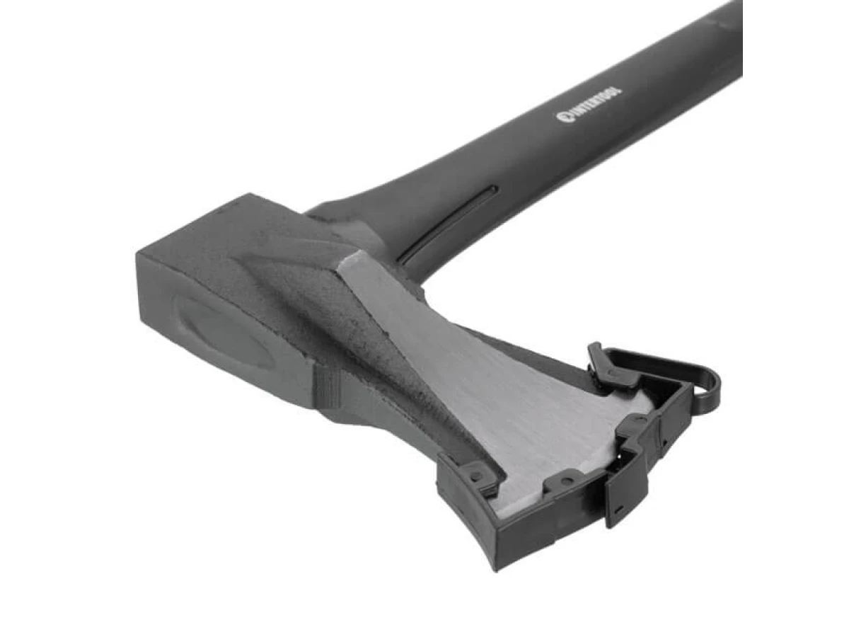 Колун кований 2200 г, ручка з фібергласу INTERTOOL HT-0275 