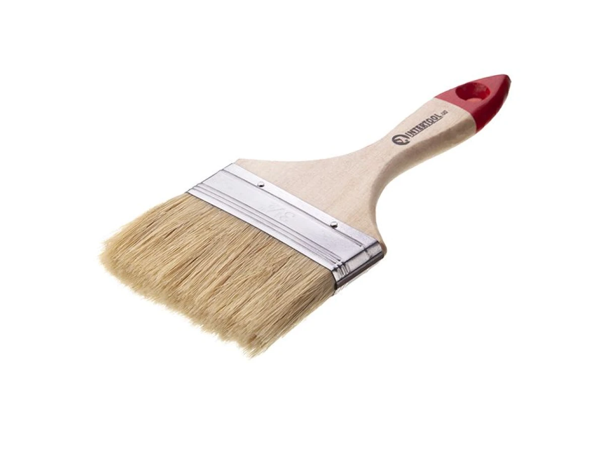 Пензель флейцевий 90x10.5x52 мм INTERTOOL KT-1290 