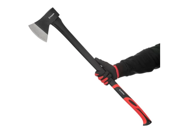 Сокира 1250 г, ручка з фібергласу INTERTOOL HT-0264 