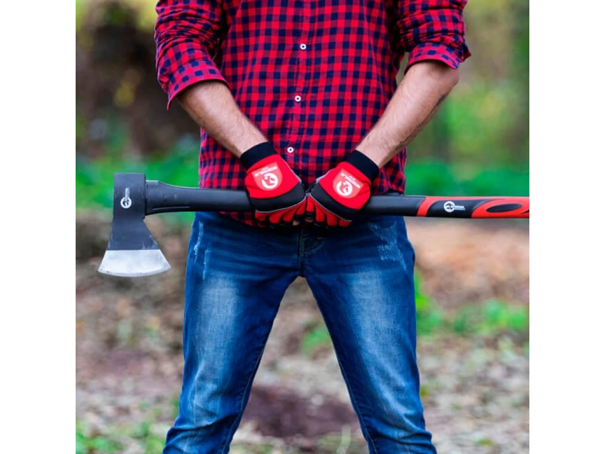 Сокира 1250 г, ручка з фібергласу INTERTOOL HT-0264 