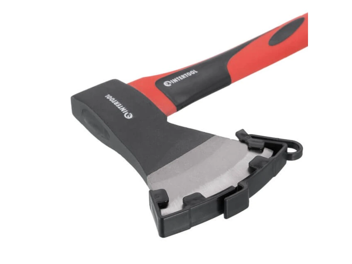 Сокира 800 г, ручка з фібергласу INTERTOOL HT-0262 