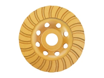 Фреза шліфувальна торцева алмазна Turbo 125 x 22.2мм INTERTOOL CT-6225