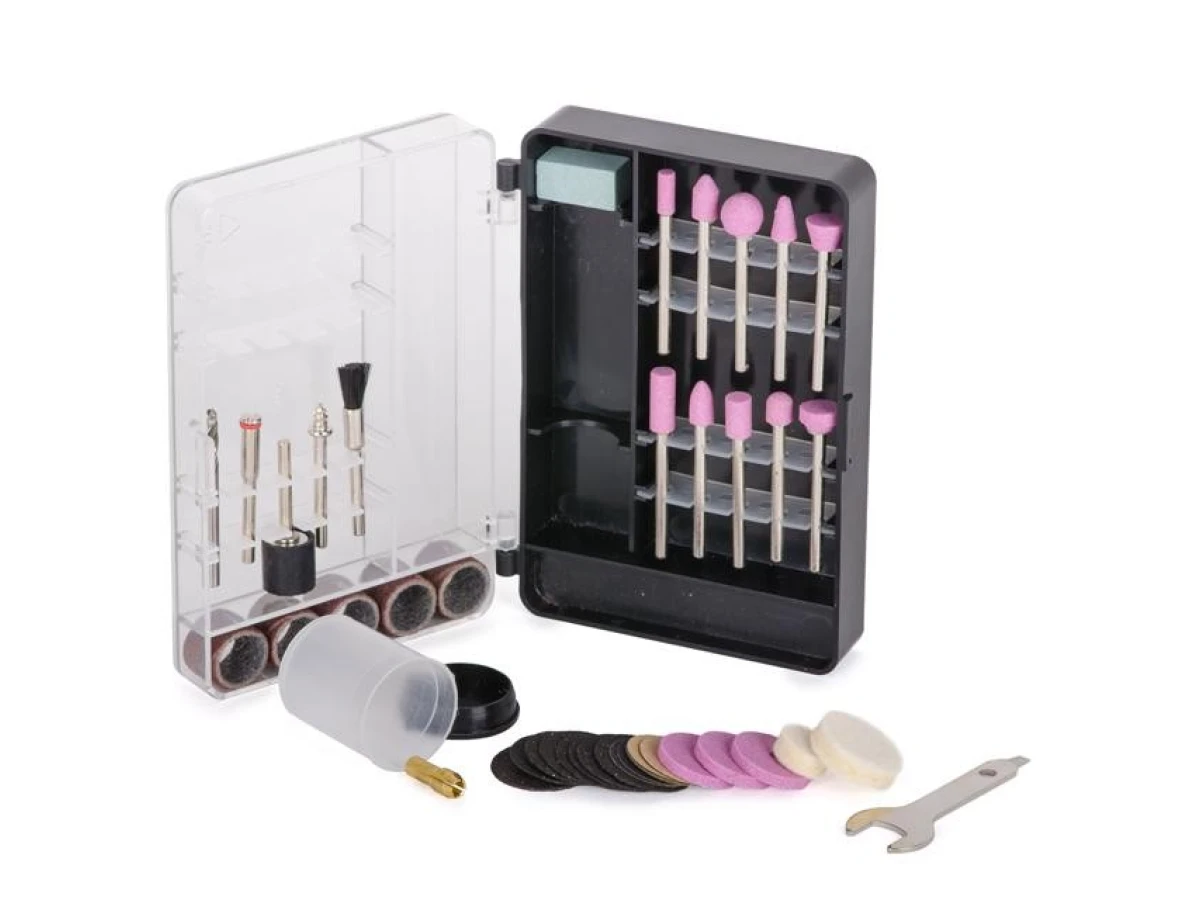 Комплект аксесуарів для гравера WT-0516 та DT-0517 42 од. INTERTOOL BT-0012 