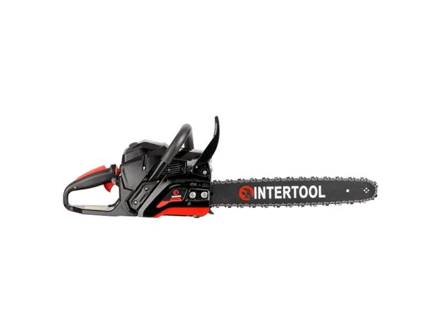 Бензопила ланцюгова 2.6 кВт., 58 см3, шина 45 см/18", шаг 0,325", мін/макс. 3200/10500 об/хв, STORM INTERTOOL WT-0640 