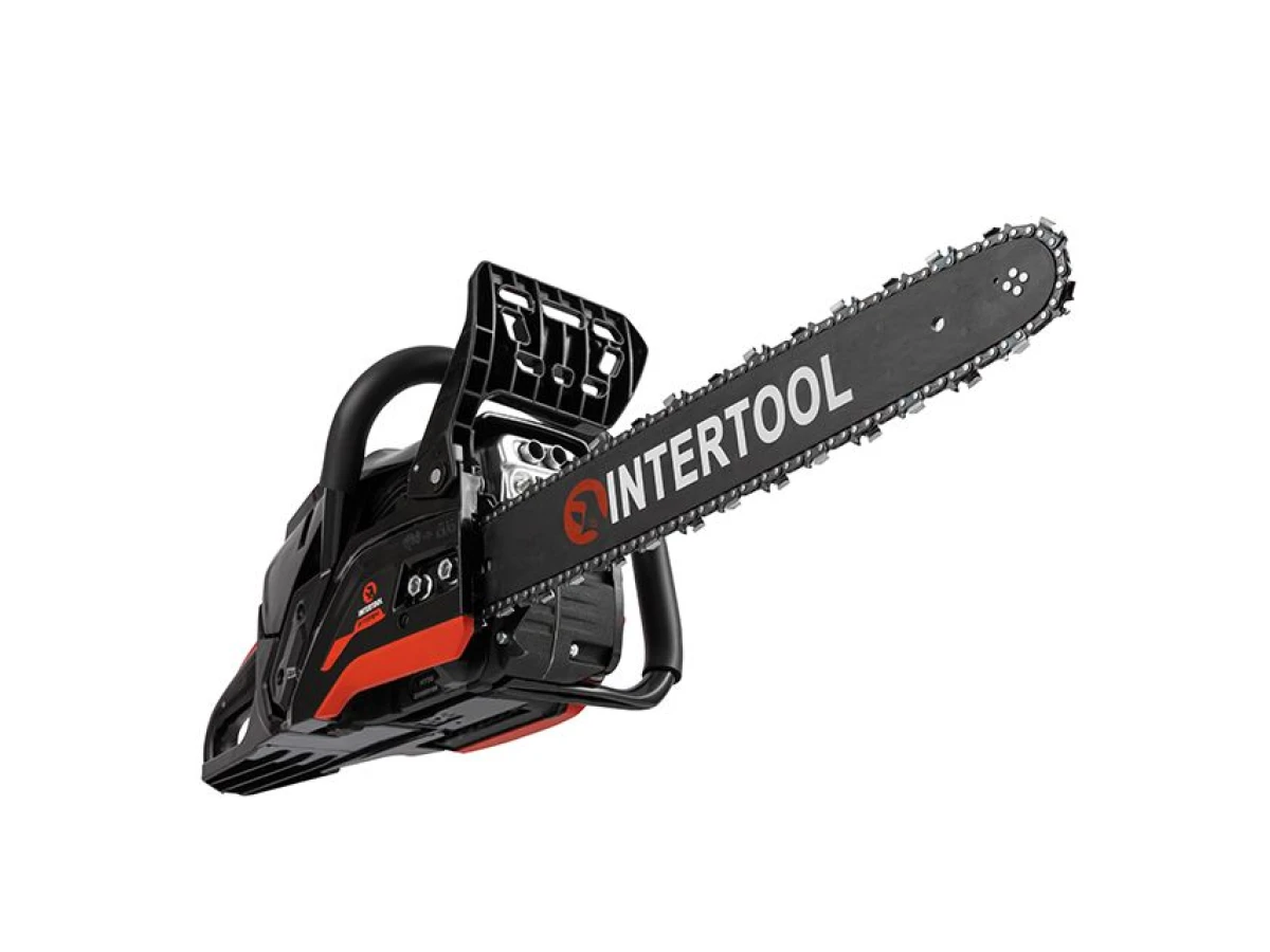 Бензопила ланцюгова 2.6 кВт., 58 см3, шина 45 см/18", шаг 0,325", мін/макс. 3200/10500 об/хв, STORM INTERTOOL WT-0640 