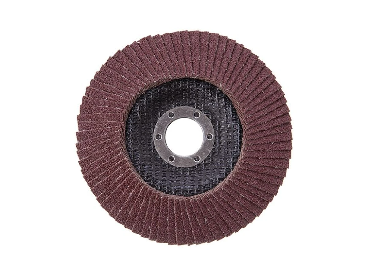 Диск шліфувальний пелюстковий 125 x 22мм зерно K80 INTERTOOL BT-0208 