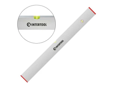 Правило-уровень 1000 мм, 2 капсулы, вертикальный и горизонтальный INTERTOOL MT-2010