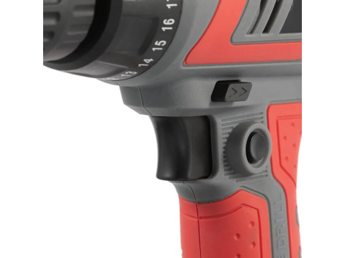 Дриль-шурупокрут електричний 320 Вт, 220 В, 0-750 об/хв., 0.8-10 мм, 10 Нм INTERTOOL DT-0103 