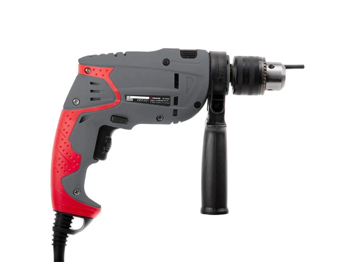 Дрель ударная 550 Вт, 0-2800 об/мин, 1.5-13 мм, реверс, плавная регулировка INTERTOOL DT-0107 