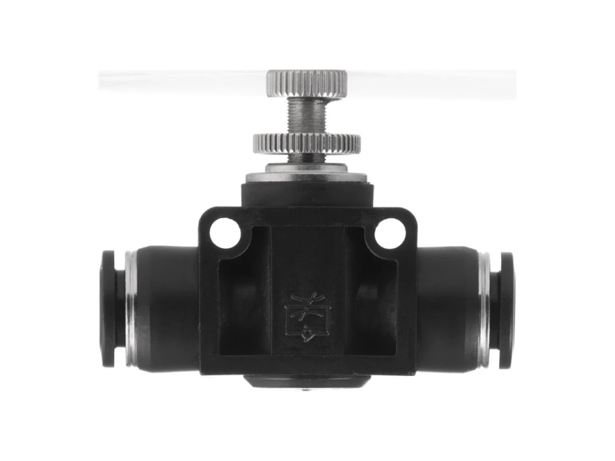 З'єднання цангове пряме з регулятором, для поліуретанових та ін. шлангів 10*10 мм INTERTOOL PT-2398 