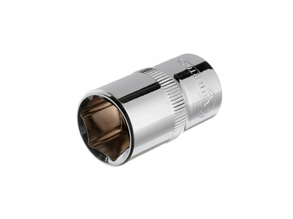 Головка шестигранна 1/2" 16*38 мм CrV INTERTOOL ET-0016 