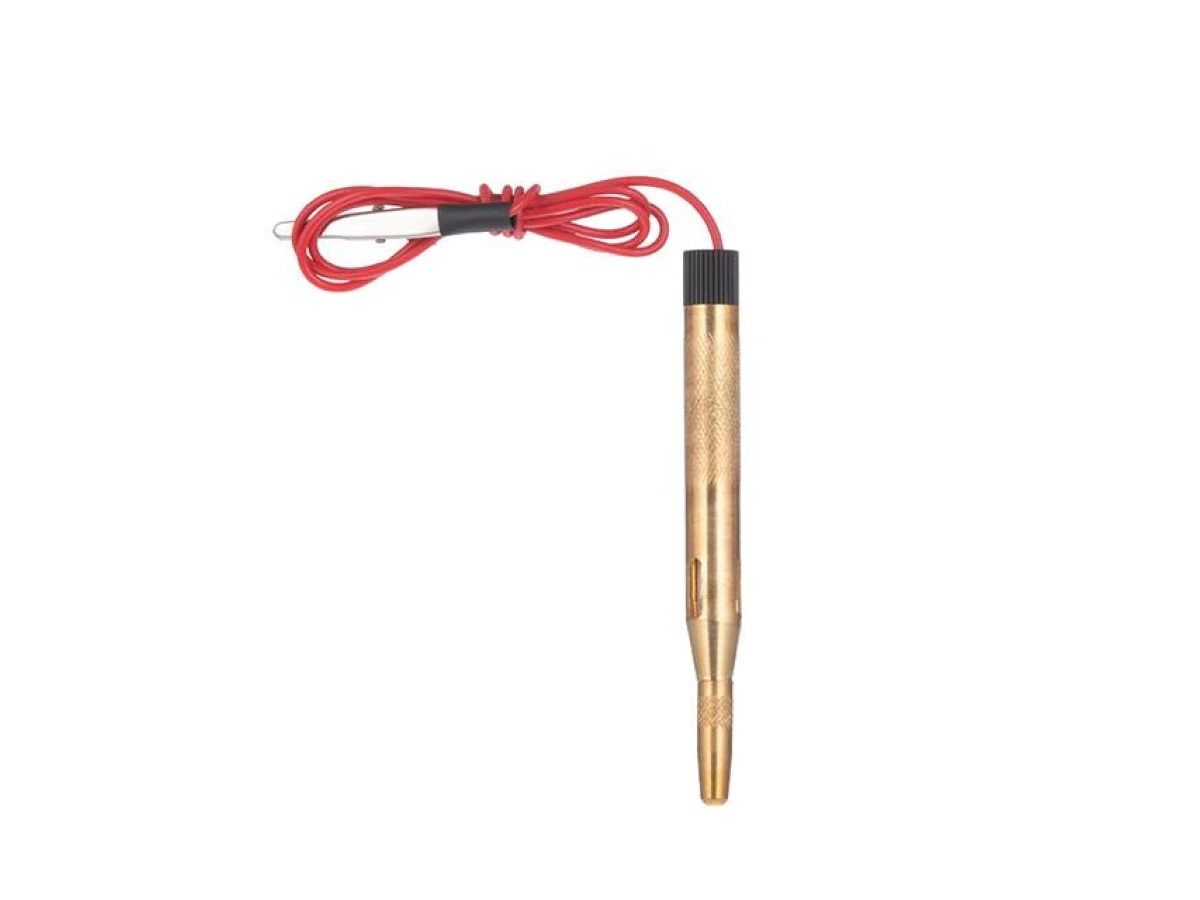 Індикатор напруги 6-12-24 В, металевий корпус INTERTOOL VT-4009 