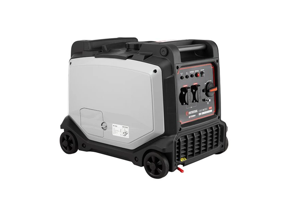 Генератор бензиновый инверторный 3/3.3 кВт, 220 В, 11 л, ручной старт, медная обмотка, STORM INTERTOOL DT-1333 