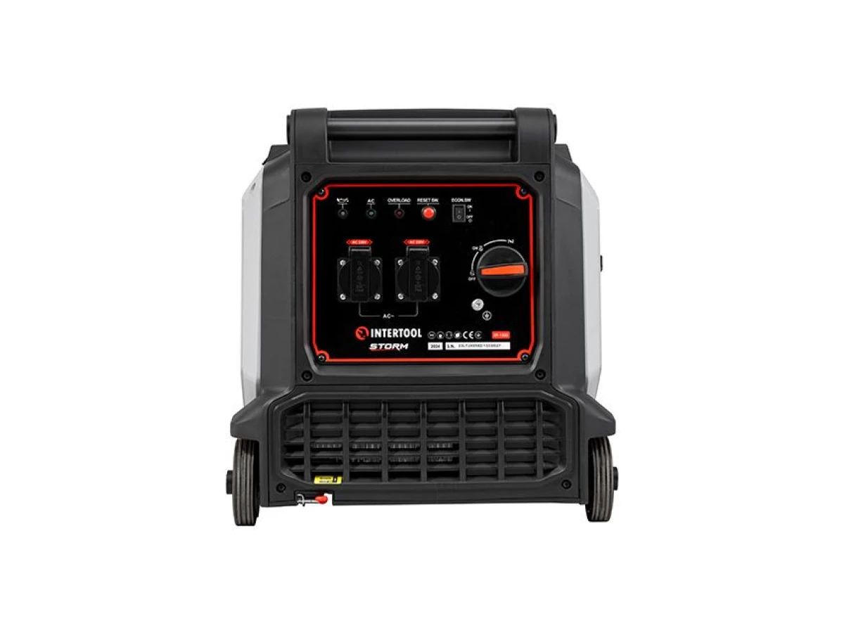 Генератор бензиновый инверторный 3/3.3 кВт, 220 В, 11 л, ручной старт, медная обмотка, STORM INTERTOOL DT-1333 